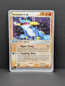 Swampert ex 95/95 Team Magma vs Team Aqua Holo Rare Pokemon TCG Nintendo MP - Image 1