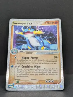 Swampert ex 95/95 Team Magma vs Team Aqua Holo Rare Pokemon TCG Nintendo MP - Image 3