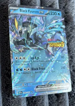 Pokemon Black Kyurem Ex Surging Sparks TCG Stamped Holo! 048/191 + JUMBO! MINT! - Image 3