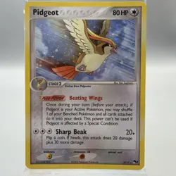 Pidgeot 2/17 Pokemon Promo Pop Series 2 Holo Rare Ex Era 2006 W/Swirl - Image 1