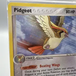 Pidgeot 2/17 Pokemon Promo Pop Series 2 Holo Rare Ex Era 2006 W/Swirl - Image 2