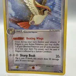 Pidgeot 2/17 Pokemon Promo Pop Series 2 Holo Rare Ex Era 2006 W/Swirl - Image 4