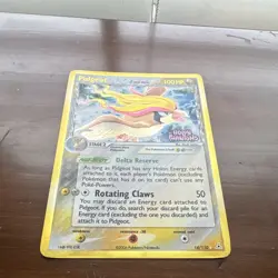 Pokemon Pidgeot Holon Phantoms Holo Rare Delta Species 14/110 Reverse Holo - LP - Image 2