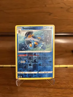 Swampert 064/264 Reverse Holo Sword & Shield: Fusion Strike Pokemon NM - Image 1