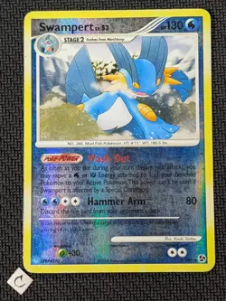 Swampert 9/106 - Great Encounters Reverse Holo Rare Pokemon TCG MP - Image 1