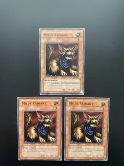 Yugioh Milus Radiant SDJ-014 Common Unlimited Edition HP X3 - Image 1