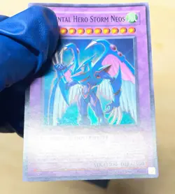 Yugioh! Elemental Hero Storm Neos PTDN-EN043 Super Rare 1st Edition MP - Image 5