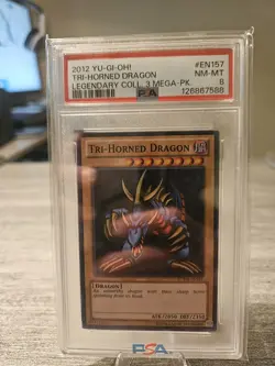 Yugioh Graded Lot OCEAN DRAGON 1st(7) /TRI-HORNED DRAGON(8) - Image 2
