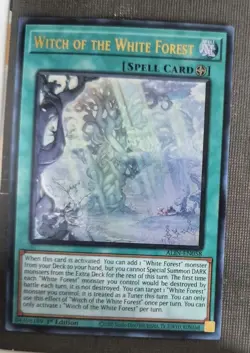 Witch Of The White Forest ALIN-EN058 1st Edition Ultra Rare Near Mint Yu-Gi-Oh! - Image 1