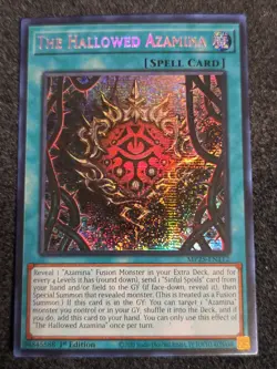 1x Yu-Gi-Oh! The Hallowed Azamina - MP25-EN112 - Prismatic Secret - 1st Ed - NM - Image 1