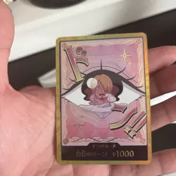 OP One Piece TCG Trading Card Game Gold Don PRB02 Charlotte Pudding Sanji Japan - Image 1