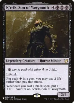 ~ K'rrik, Son of Yawgmoth ~ NM ~ The List ~ MTG ~ - Image 1