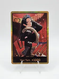 DON!! Card Boa Hancock (Gold) Extra Booster: One Piece Heroines Edition Foil NM - Image 1