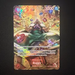 One Piece Card Game OP06-SP-OP03-008 Buggy Special Rare SP English Edition - Image 1