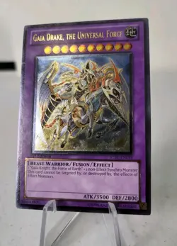 Gaia Drake, The Universal Force STBL-EN039 *NM* 1st Edition Ultimate Rare Card - Image 2