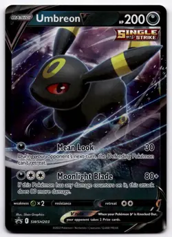 Umbreon V - - SWSH203 SWSD Promo SWSH: Sword & Shield Promo Cards NM - Image 1