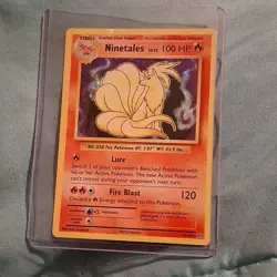 Pokemon Ninetales 15/108 Evolutions Holo Rare 100 HP Fire Blast 120 Card - Image 1