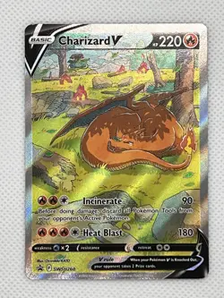 Charizard V SWSH260 SWSH: Sword & Shield Promo Cards Holo NM - Image 1