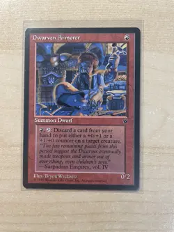 Dwarven Armorer Fallen Empires Regular - Image 1