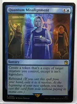 Quantum Misalignment, Magic, MTG, Doctor Who (052) FOIL - Image 1