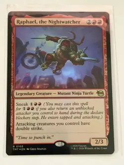Raphael, the Nightwatcher Teenage Mutant Ninja Turtles Foil 103 - Image 1