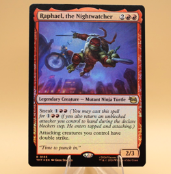 Raphael, the Nightwatcher | 103 | Rare | Foil | TMNT | MTG - Image 1