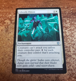 Ghostly Prison - Phyrexia: All Will Be One Commander MTG - Near Mint - Image 1