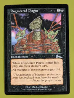 Engineered Plague x1 Urza's Legacy 1x Magic the Gathering MTG - Image 1