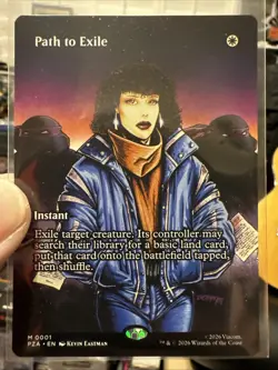 Path to Exile (Borderless) 0001 PZA Teenage Mutant Ninja Turtles TMNT - MTG NM/M - Image 1