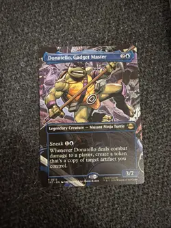 Donatello, Gadget Master (Borderless)-0212-Teenage Mutant Ninja Turtles-MTG-NM/M - Image 1