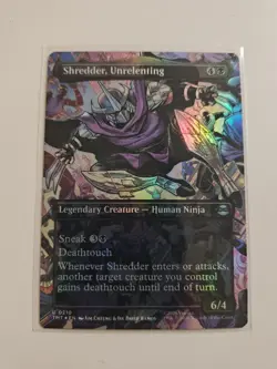 Shredder, Unrelenting (Borderless) Teenage Mutant Ninja Turtles Foil - Image 1