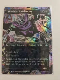 Shredder, Unrelenting (Borderless) Teenage Mutant Ninja Turtles Foil - Image 2