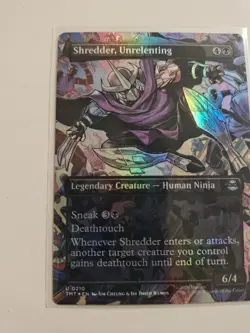 Shredder, Unrelenting (Borderless) Teenage Mutant Ninja Turtles Foil - Image 3