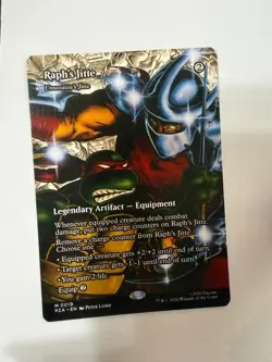 Raph's Jitte / Umezawa's Jitte - MTG: Teenage Mutant TMNT - SHIPS NOW! - Image 1
