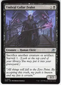 Umbral Collar Zealot U Edge of Eternities 123 LP - Image 1