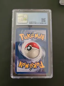 Vaporeon 12/64 Jungle Unlimited Holo Rare CGC 6.5 Ex/NM+ Pokemon TCG - Image 2