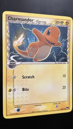 Charmander (Delta Species) 010/017 NM POP Series 5 Promo Pokemon TCG Regular - Image 2
