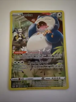 Snorlax TG10/TG30 Ultra Rare Pokemon TCG Lost Origin Trainer Gallery NM - Image 1