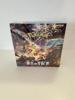 SEALED Japanese Scarlet & Violet Ruler of the Black Flame Booster Box Pokemon - Image 1