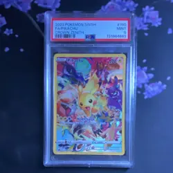 Pokemon Pikachu 160/159 Crown Zenith Secret Rare Full Art Holo PSA 9 2023 - Image 1