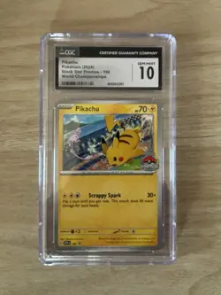 2024 Pokemon SVP EN-SV Black Star Promo World Championships #190 - Image 1