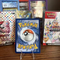 Pokemon Minccino Illustration Rare Scarlet & Violet Black Bolt 152/086 - Image 2