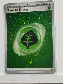 SVE 001 Grass Energy Cosmos Holo x4 Swirls Pokemon TCG - Image 1