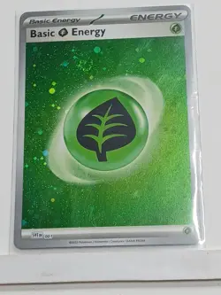 SVE 001 Grass Energy Cosmos Holo x4 Swirls Pokemon TCG - Image 2