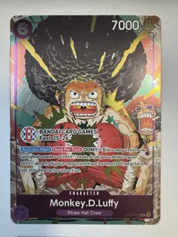 Monkey.D.Luffy (BANDAI Card Games Fest 25-26) OP07-073 One Piece Promotion Cards - Image 1