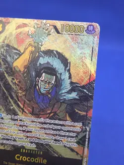 One Piece The Azure Sea’s Seven Crocodile OP14-120 Alternate Alt Art SEC NM - Image 4