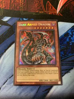 Dark Armed Dragon LCKC-EN068 Unlimited Edition Secret Rare Card NM - Image 1