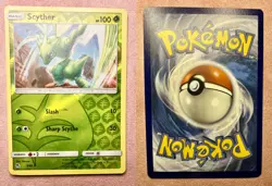 Scyther | 5/68 | Hidden Fates | 2019 Pokemon Card | Reverse Holo | NM - Image 3