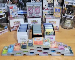 50 Unique Holo Rare Pokemon Cards Only Lot S&S S&V ME - Image 2