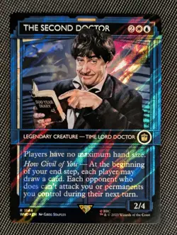 The Second Doctor (Surge Foil Showcase) MTG WHO | Azorius Group Hug | Rare | NM - Image 1